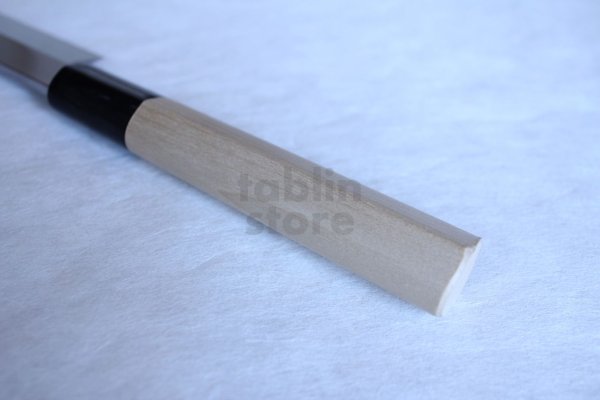 Photo10: Honyaki water quenching SAKAI TAKAYUKI Sashimi Yanagiba knife Yasuki White-2 steel