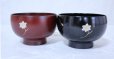 Photo2: Japanese Echizen Urushi lacquer soup bowl wan suisen D10.7cm set of 2 (2)