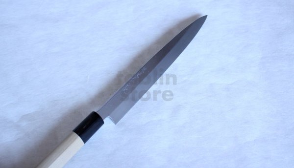 Photo3: Honyaki water quenching SAKAI TAKAYUKI Sashimi Yanagiba knife Yasuki White-2 steel