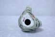 Photo5: Japanese Lucky Cat Kutani Porcelain Maneki Neko yomogi cat hold fish H11.5cm