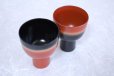 Photo4: Japanese Echizen Urushi lacquer Wine Sake cup gradation 150 ml set of 2