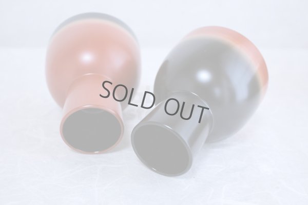 Photo5: Japanese Echizen Urushi lacquer Wine Sake cup gradation 150 ml set of 2