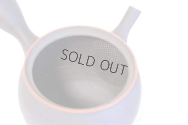 Photo8: Tokoname Japanese tea pot set Yukitaka heart-shaped ceramic tea strainer 230ml