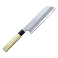 Photo9: Japanese Tojiro Shirogami white steel F-941 Kamagata Usuba 195mm vegetable knife