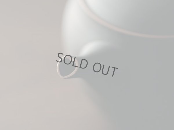 Photo3: Tokoname Japanese tea pot set Yukitaka heart-shaped ceramic tea strainer 230ml