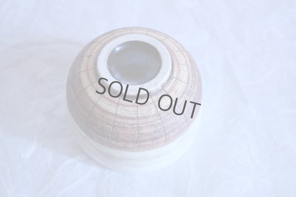 Photo6: Mino yaki ware Japanese tea bowl Hiro togusa toga chawan Matcha Green Tea