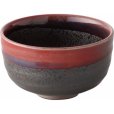 Photo9: Arita porcelain Japanese tea bowl Matcha chawan Kosen tenmoku red glaze