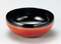 Japanese Echizen Urushi lacquer Serving bowl yumebokashi moriki D20cm