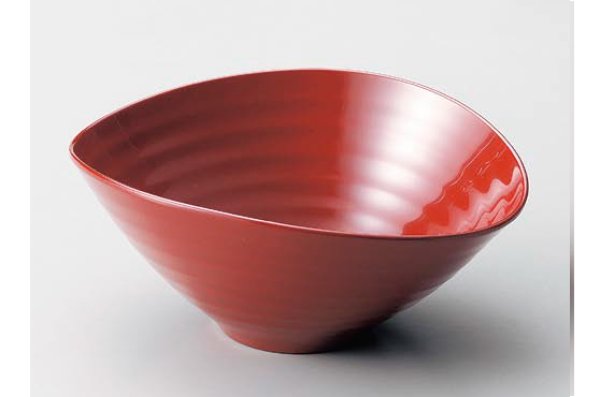 Photo1: Japanese Echizen Urushi lacquer Serving bowl kutsurogi moribachi shu W21cm