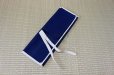 Photo4: Japanese Kitchen knife case scroll cloth type 48 x 71cm blue for six knife