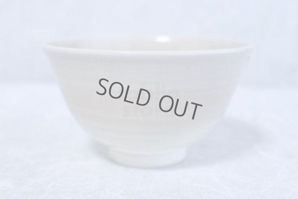 Photo10: Kiyomizu porcelain Hiroshi Japanese matcha tea bowl chawan rabbit chojyu