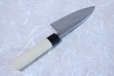 Photo6: Japanese Tojiro Shirogami white steel Deba knife any size