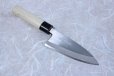 Photo7: Japanese Tojiro Shirogami white steel Deba knife any size