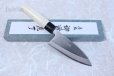 Photo1: Japanese Tojiro Shirogami white steel Deba knife any size (1)
