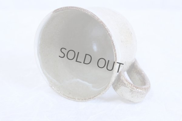 Photo5: Kutani Porcelain Japanese mug coffee tea cup hanaroman D 9.3cm