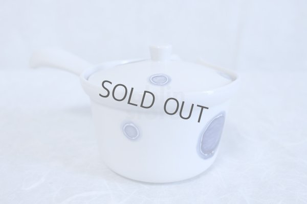 Photo5: Arita Porcelain Japanese tea pot Maru mon S type strainer 275ml