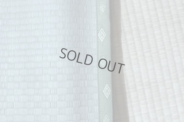 Photo8: Japanese rush grass tatami mat checker board design ichimatsu shiranui any size