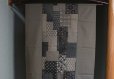 Photo5: Noren Japanese door curtain daichi furununo cha cotton four quarters 85 x 150cm