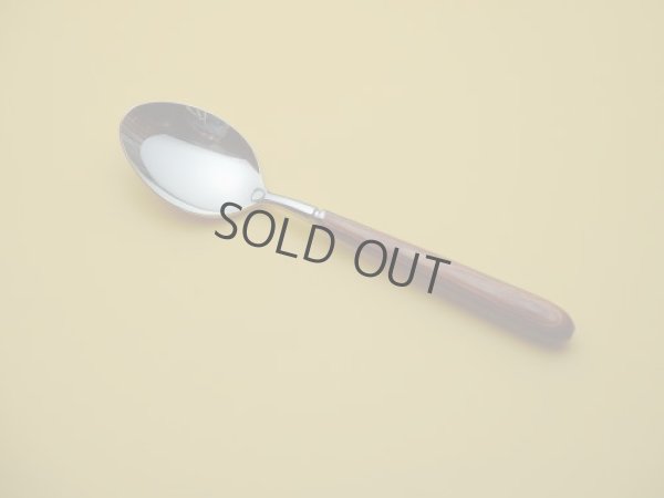 Photo3: Arasawa Flatware Set stainless cutlery wooden handle alsace made in Japan