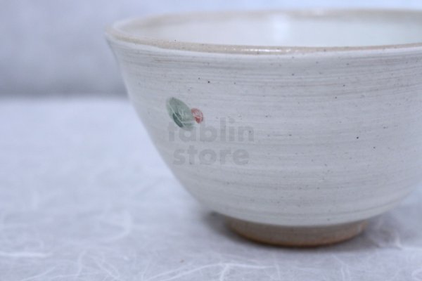 Photo3: Shigaraki pottery Japanese soup noodle serving bowl komon kobiki D150mm