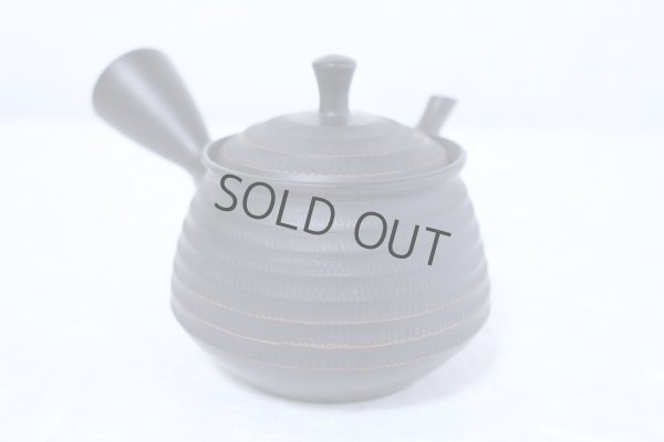 Photo1: Tokoname yaki ware Japanese tea pot Hokuryu ceramic tea strainer 260ml