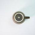 Photo3: Kiyomizu Japanese pottery tea mug coffee cup Daisuke itome black kaku 140ml (3)