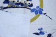 Photo4: Noren CSMO Japanese door curtain Wisdom of the forest - Dayflower navy 85 x 90cm