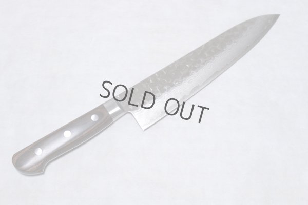 Photo5: SAKAI TAKAYUKI Japanese knife 17 hemmered Damascus-Layers VG10 core any type