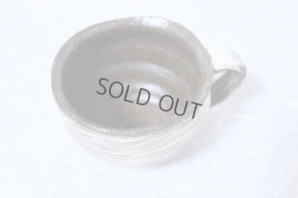 Photo10: Hagi yaki ware Japanese pottery mug coffee cup rin hakeme keiichiro 360ml