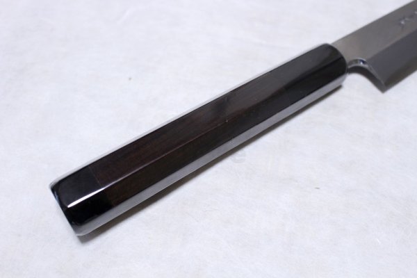 Photo12: SAKAI TAKAYUKI Japanese knife Byakko Yasuki White-1 steel Yanagiba (Sashimi) 