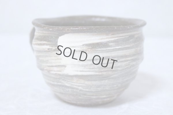 Photo4: Hagi yaki ware Japanese pottery mug coffee cup rin hakeme keiichiro 360ml