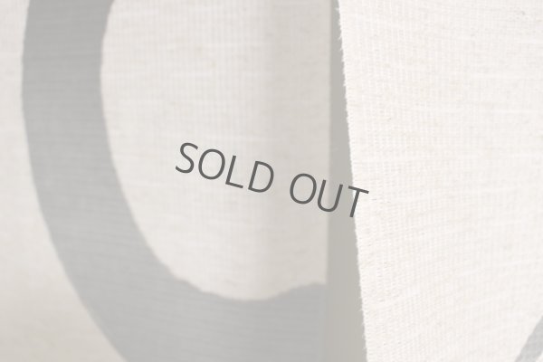 Photo6: Noren Japanese curtain Enso round 85cm x 150cm