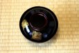 Photo5: Japanese Echizen Urushi lacquer soup bowl wan black chinkin matsu w/ lid D13.8cm