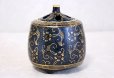 Photo3: Kutani Porcelain Japanese incense burner koro aochibu tessen H 11cm