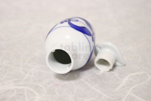 Photo5: Arita imari sd Porcelain Japanese soy sauce bottle majolica  100ml