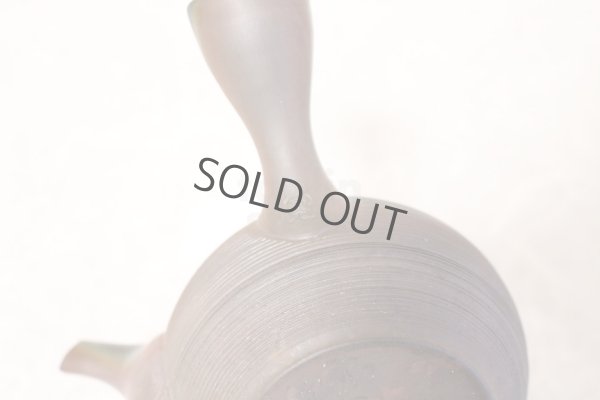 Photo10: Tokoname Japanese tea pot kyusu Gyokko pottery tea strainer yohen sendan 280ml