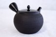 Photo4: Tokoname Japanese tea pot kyusu Gyokko pottery tea strainer black dei ma 300ml