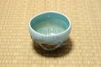 Photo5: Mino pottery Japanese tea ceremony bowl Matcha chawan nagashi light blue miyabi
