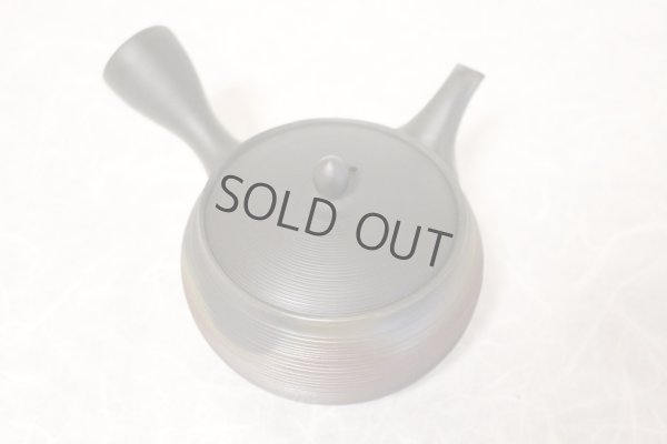 Photo7: Tokoname Japanese tea pot kyusu Gyokko pottery tea strainer yohen sendan 280ml