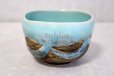 Photo3: Mino pottery Japanese tea ceremony bowl Matcha chawan nagashi light blue miyabi