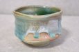 Photo4: Mino ware pottery Japanese tea ceremony bowl Matcha chawan Kiseto light blue