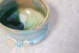 Photo7: Mino ware pottery Japanese tea ceremony bowl Matcha chawan Kiseto light blue