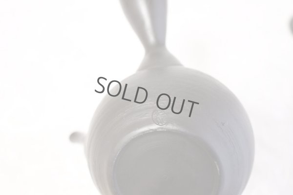 Photo9: Tokoname ware Japanese tea pot kyusu ceramic strainer YT Hokuryu in plum 300ml