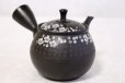 Photo4: Tokoname ware Japanese tea pot kyusu ceramic strainer YT Hokuryu in plum 300ml