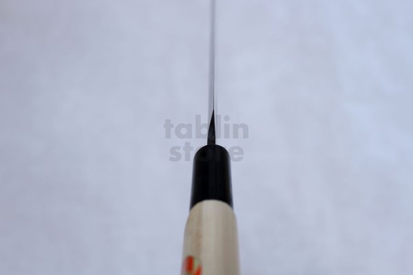 Photo4: SAKAI TAKAYUKI Japanese knife Kasumitogi Yasuki white steel Tako hiki Sashimi