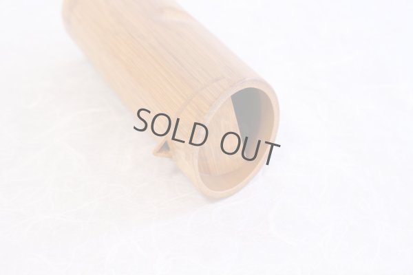 Photo6: Japanese Susu Bamboo Sake Set 12.15fl oz / 360ml Bottle and Cup L size