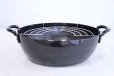 Photo6: Wahei Japanese TEMPURA IRON Flying Pan fritter Pot D20cm