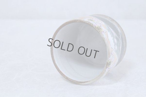 Photo9: Kutani Porcelain yunomi tea cup pottery tumbler harunofuji 330ml