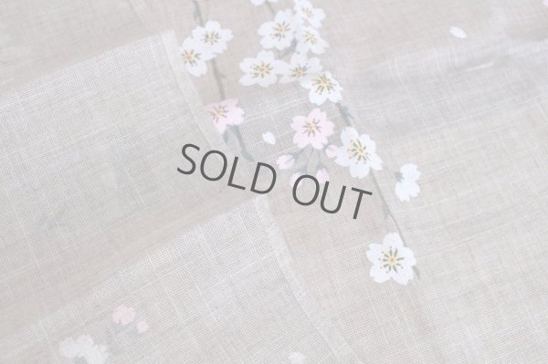 Photo7: Noren NM Japanese door curtain Shidarezakura pink 85 x 150cm