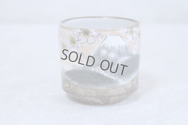 Photo2: Kutani Porcelain yunomi tea cup pottery tumbler harunofuji 330ml